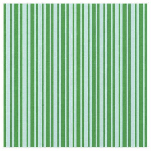 Turquoise and Forest Green Lines/Stripes Pattern Fabric