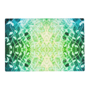 Turquoise And Green Placemat