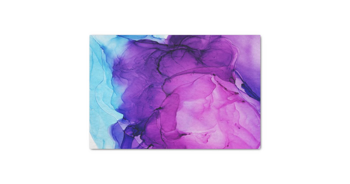 Wild Flower Herbal Lavender Pastel Tissue Paper