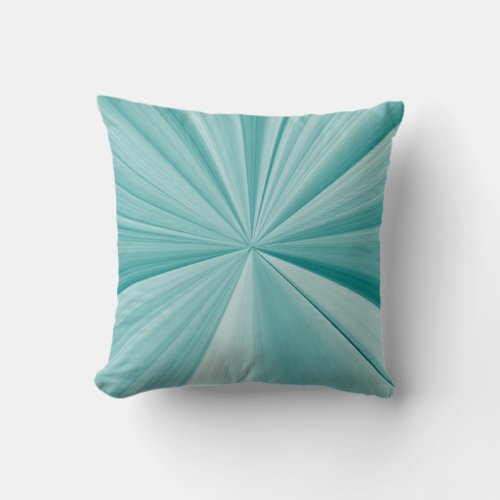 Turquoise and Teal Pinch Knot Sofa Pillow by Janz