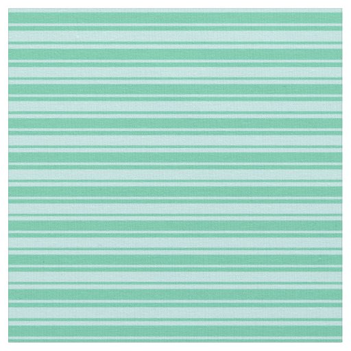 Turquoise & Aquamarine Colored Lines Fabric