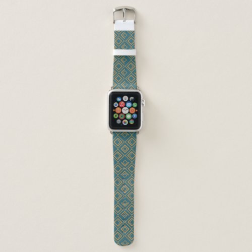 Turquoise Art Deco  Apple Watch Band