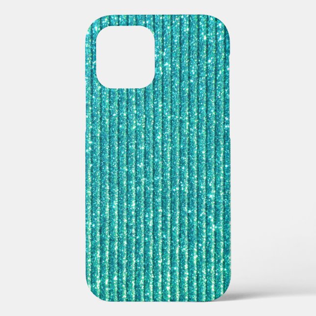 Turquoise Background Case-Mate iPhone Case (Back)