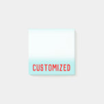 [ Thumbnail: Turquoise Background & Red Bold Personalized Name Notes ]