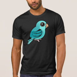 Turquoise Linnie Men's Alternative Apparel Basic Crew Neck T-Shirt