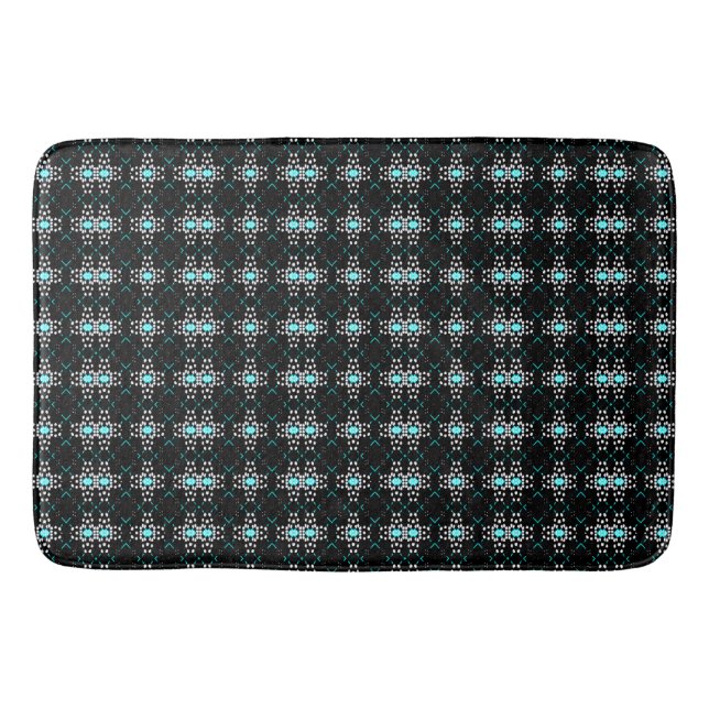Turquoise Bath Mat (Front)