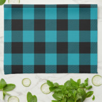 https://rlv.zcache.com/turquoise_black_buffalo_check_plaid_rustic_kitchen_towel-re47e07a1991e481b937d55a9451f3c2f_2c81h_8byvr_200.jpg