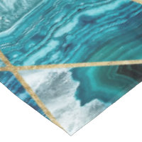 Turquoise Navy Blue Agate Black Gold Geometric Triangles Bath Mat by  BlackStrawberry