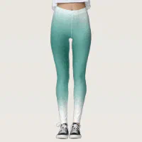 Turquoise Sports Capri Leggings – Midwest Digital General Store