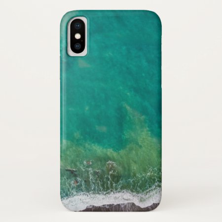 Turquoise Blue Beach Iphone X Case