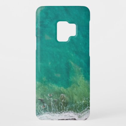 Turquoise Blue Beach Case-Mate Samsung Galaxy S9 Case