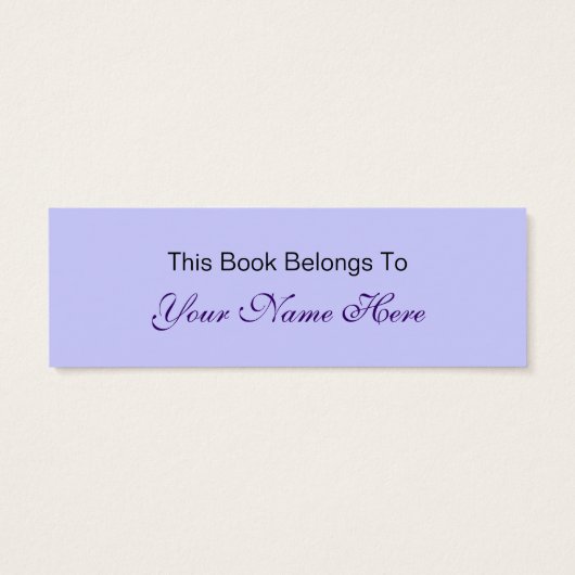 turquoise blue bookmarks (Back)