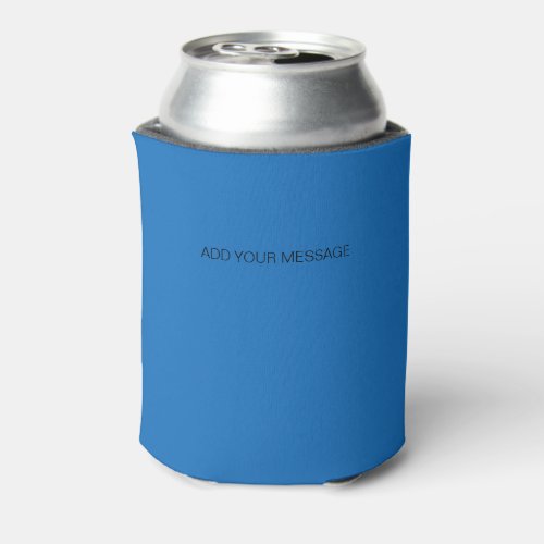 Turquoise Blue Can Cooler