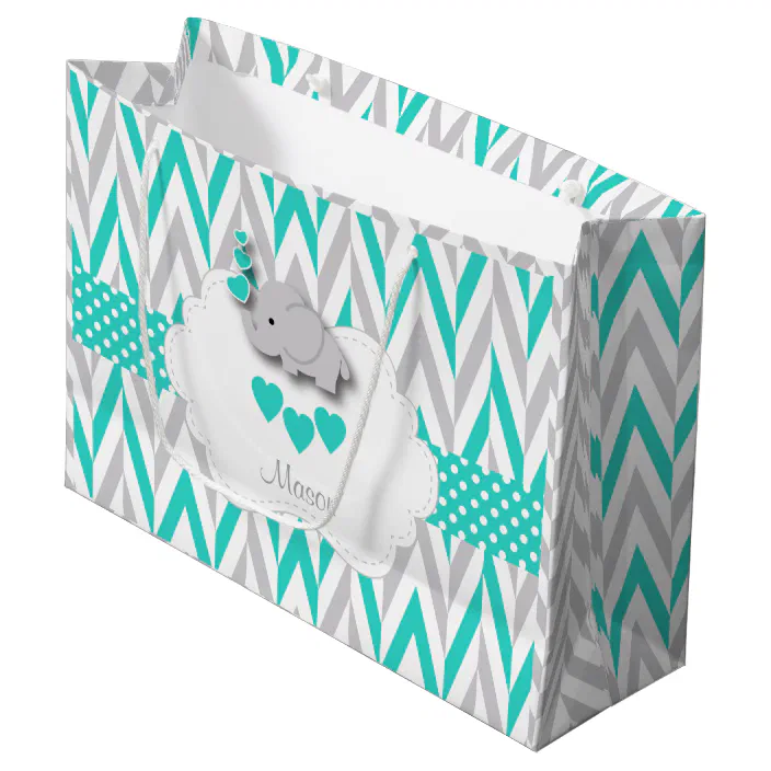 Elephant design Baby Gift Bag 