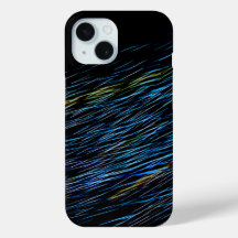Turquoise Blue Light Painting 1