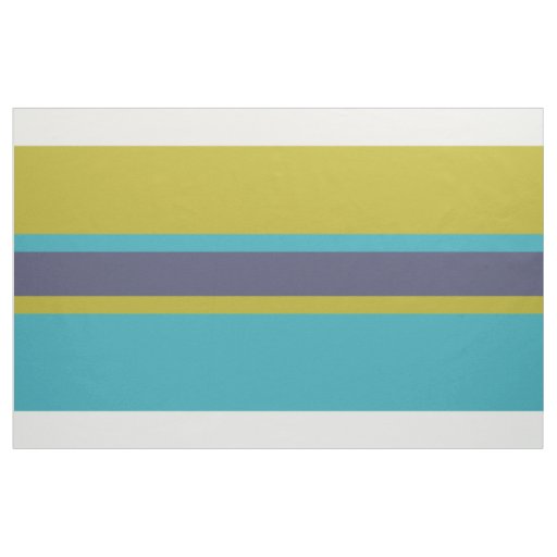 Turquoise, Blue & Lime Stripes custom fabric