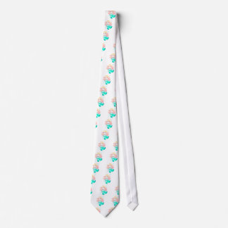 Turquoise Blue Mermaid Neck Tie