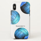 turquoise blue personalized women's volleyball