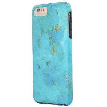 "turquoise Blue Phone Case" Tough Iphone 6 Plus Case by wordzwordzwordz at Zazzle