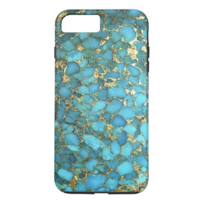 "Turquoise Blue Phone Case" iPhone 8 Plus/7 Plus Case