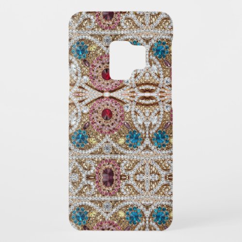 turquoise blue silver gold burgundy pink bohemian Case_Mate samsung galaxy s9 case