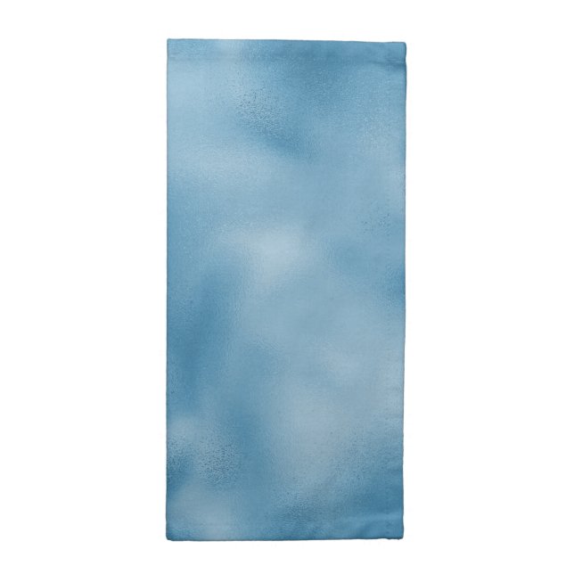 Turquoise Blue Wedding   Cloth Napkin (Half Fold)