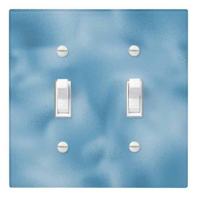 Turquoise Blue Wedding   Light Switch Cover (In Situ)