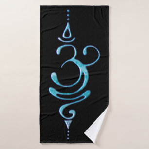 Turquoise Breathe  Bath Towel