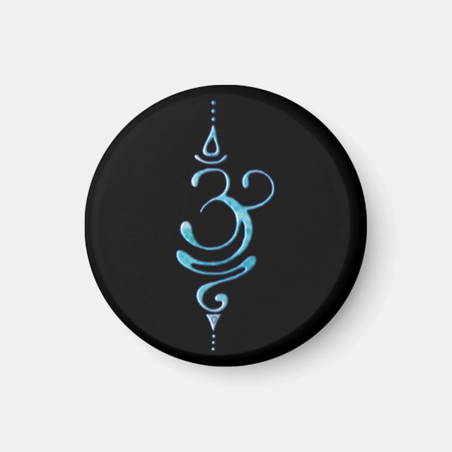 Turquoise Breathe  Magnet (Front)