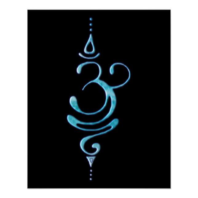 Turquoise Breathe  Poster (Front)