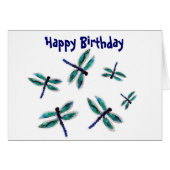 Turquoise Bugs Dancing Dragonfly (Front Horizontal)