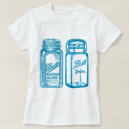 Turquoise Canning Jars T_Shirt