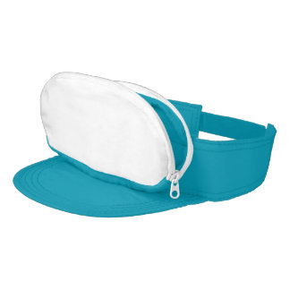 Turquoise Cap-sac Visor