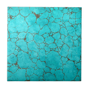 turquoise ceramic tile