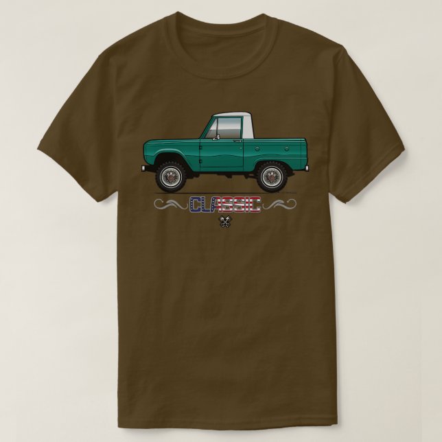 Turquoise Classic T-Shirt (Design Front)