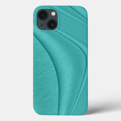Turquoise Contour iPhone 13 Case