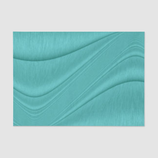 Turquoise Contour Tissue Paper
