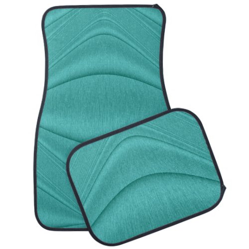 Turquoise Contour Truck and Car Mat