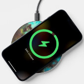 Turquoise Crab Nebula Wireless Charger (Phone)