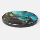 Turquoise Crab Nebula Wireless Charger (Front 2)