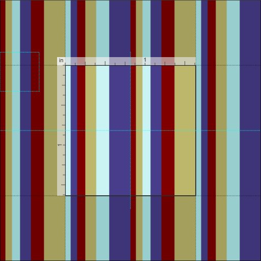 Turquoise, Dark Slate Blue, Maroon & Dark Khaki Fabric