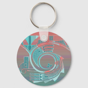 Turquoise Dawn Keychain