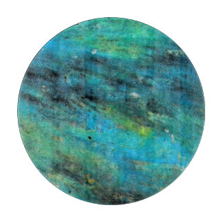 Turquoise Design Cutting Board