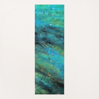 Turquoise Design Yoga Mat