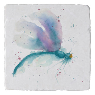Turquoise Dragonfly Trivet