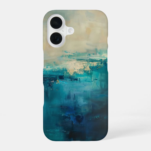 Turquoise Dream iPhone Case (Back)