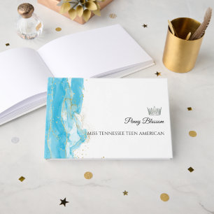 Turquoise Dream Pageant Sisters Autograph Book