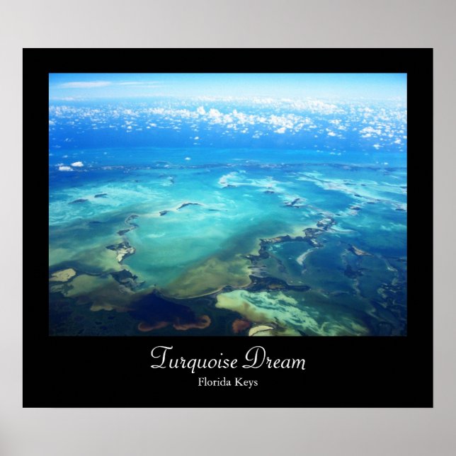 Turquoise Dream Poster - Florida Keys (Front)