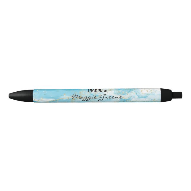 Turquoise Dreams Custom Pen (Front)