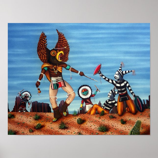 "Turquoise Dreams" Poster (Front)